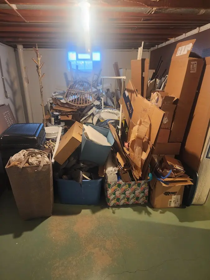 Roll-off dumpster container at job site for Construction Dumpster Rental in Daleville